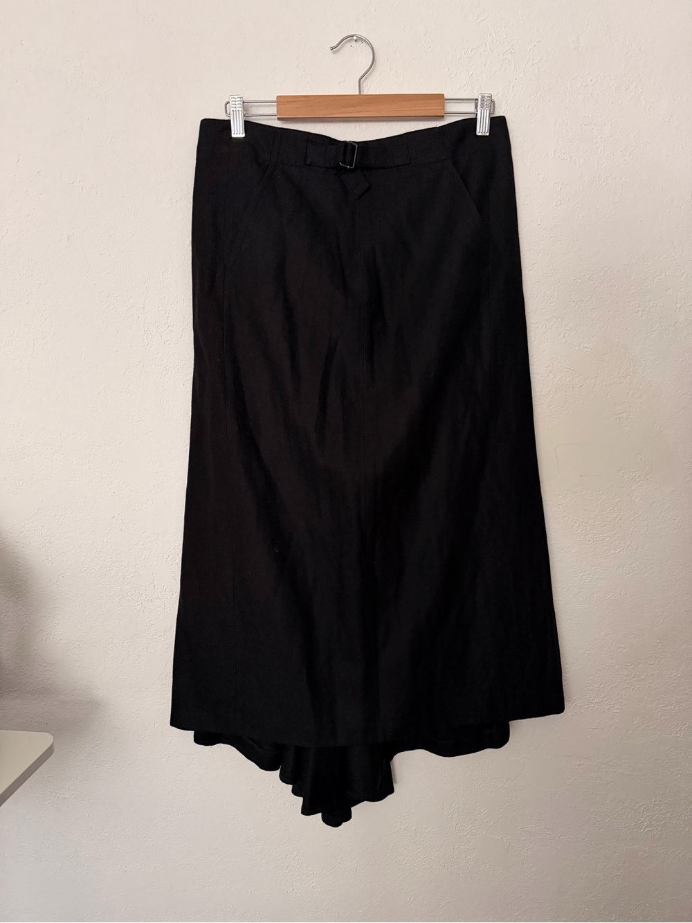 Ann Demeulemeester, Long belted skirt